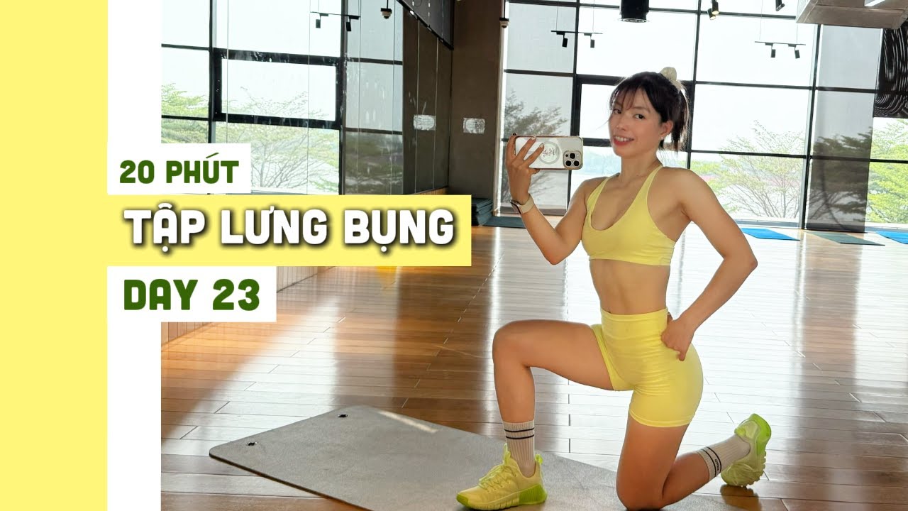 30 PHÚT TẬP BỤNG & LƯNG - 30 MIN BACK & ABS  - Day 23 [Tập luyện đón tết 2026]