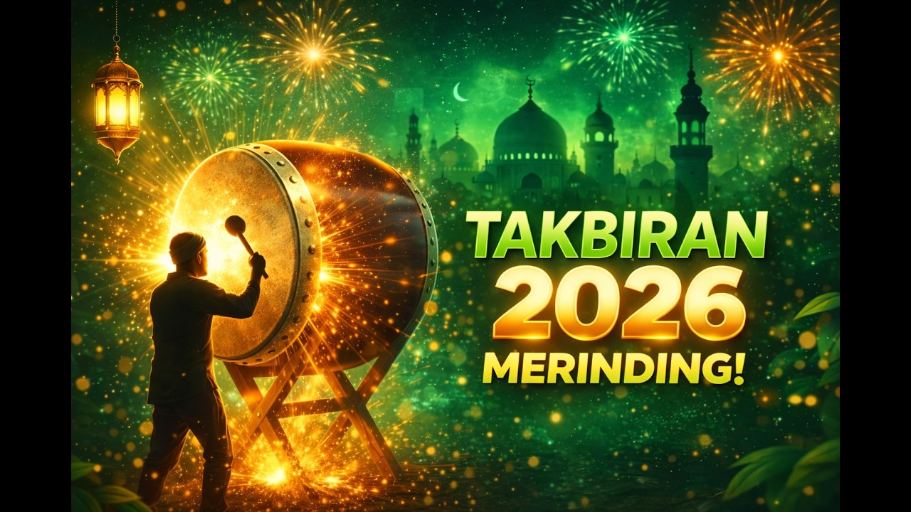 TAKBIRAN 2026 MERINDING! GEMA TAKBIR FULL BEDUK TERBARU