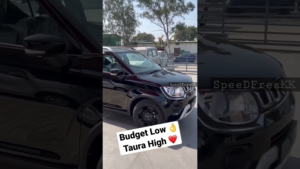 Low budget mien black SUV 😎