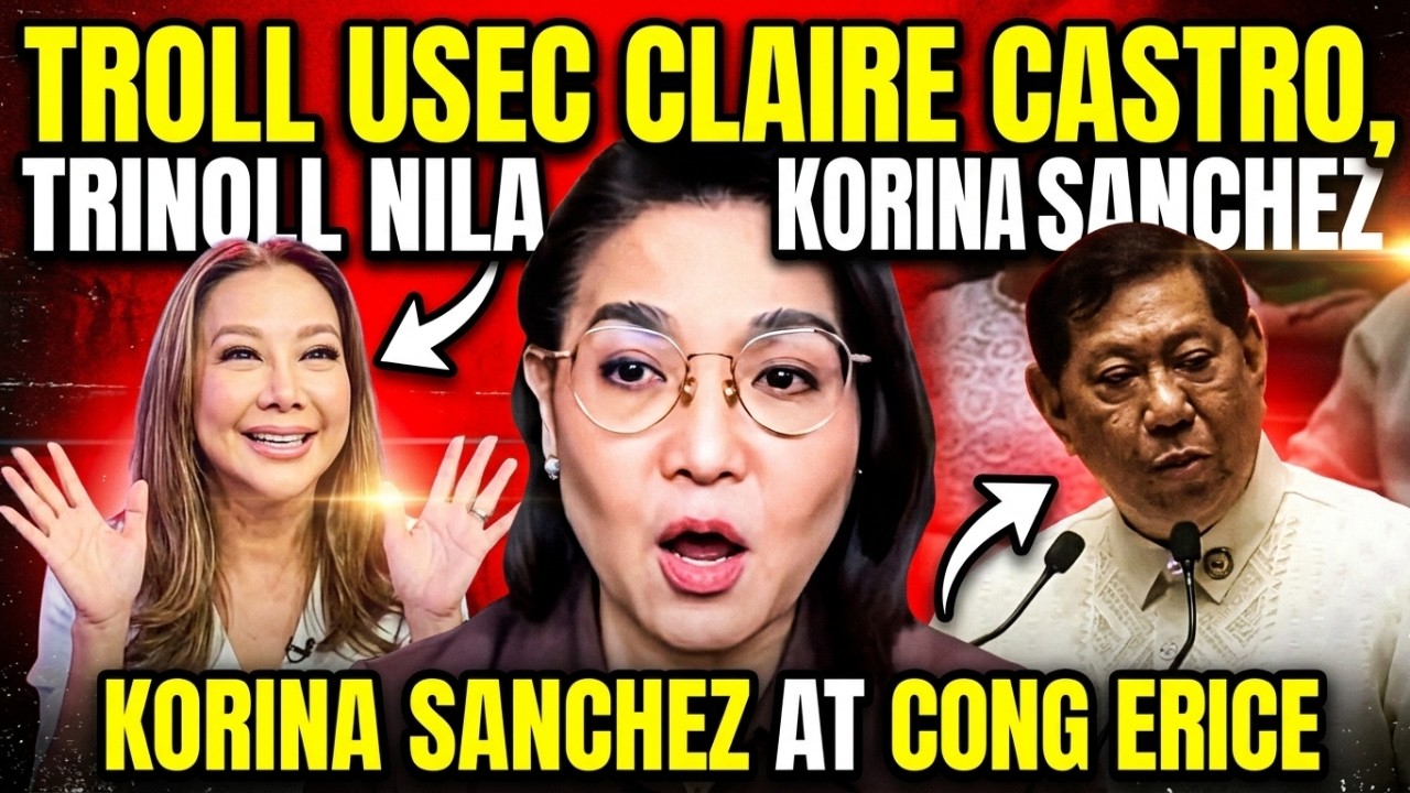 TROLL USEC CLAIRE CASTRO, TRINOLL NILA KORINA SANCHEZ AT CONG ERICE