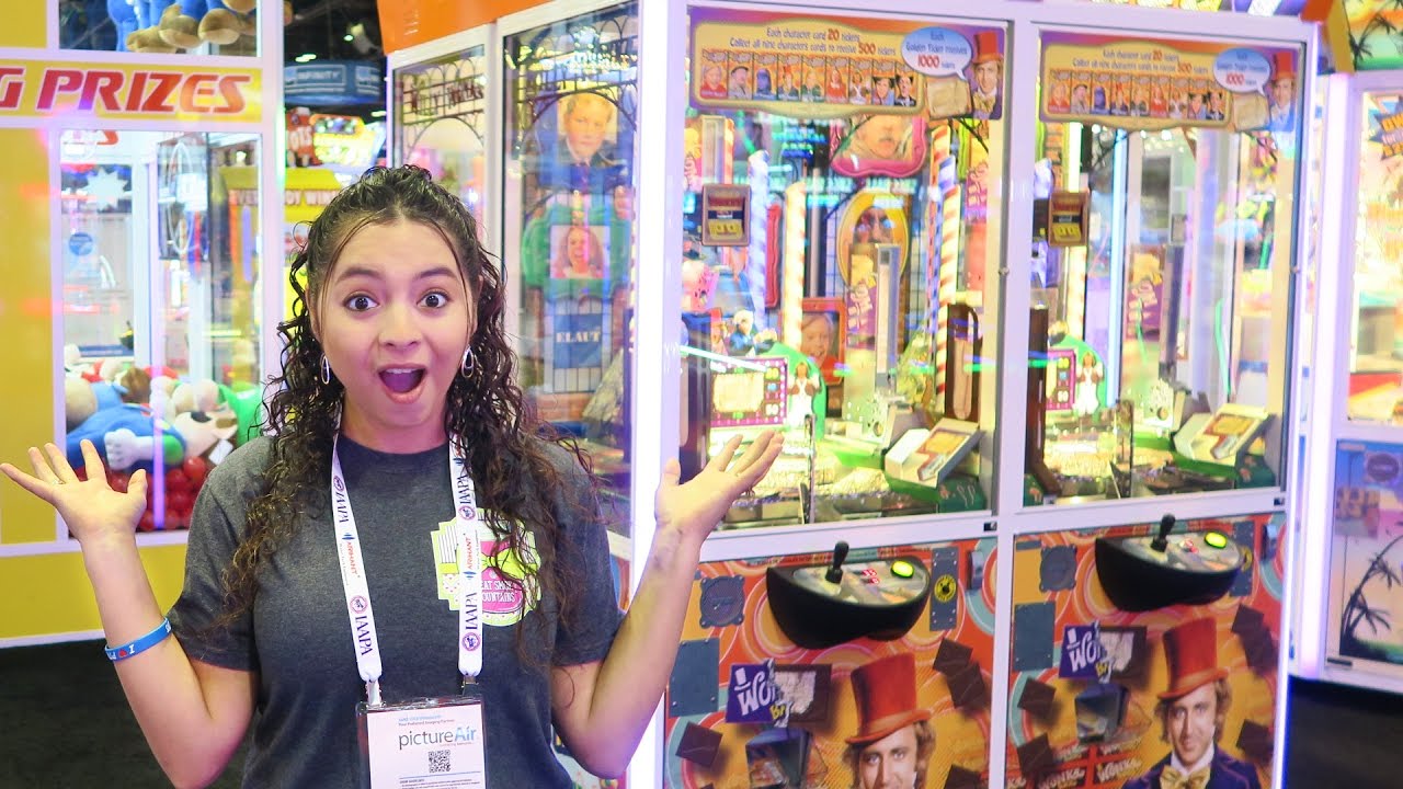 Even more NEW arcade games at the IAAPA expo 2016!!!
