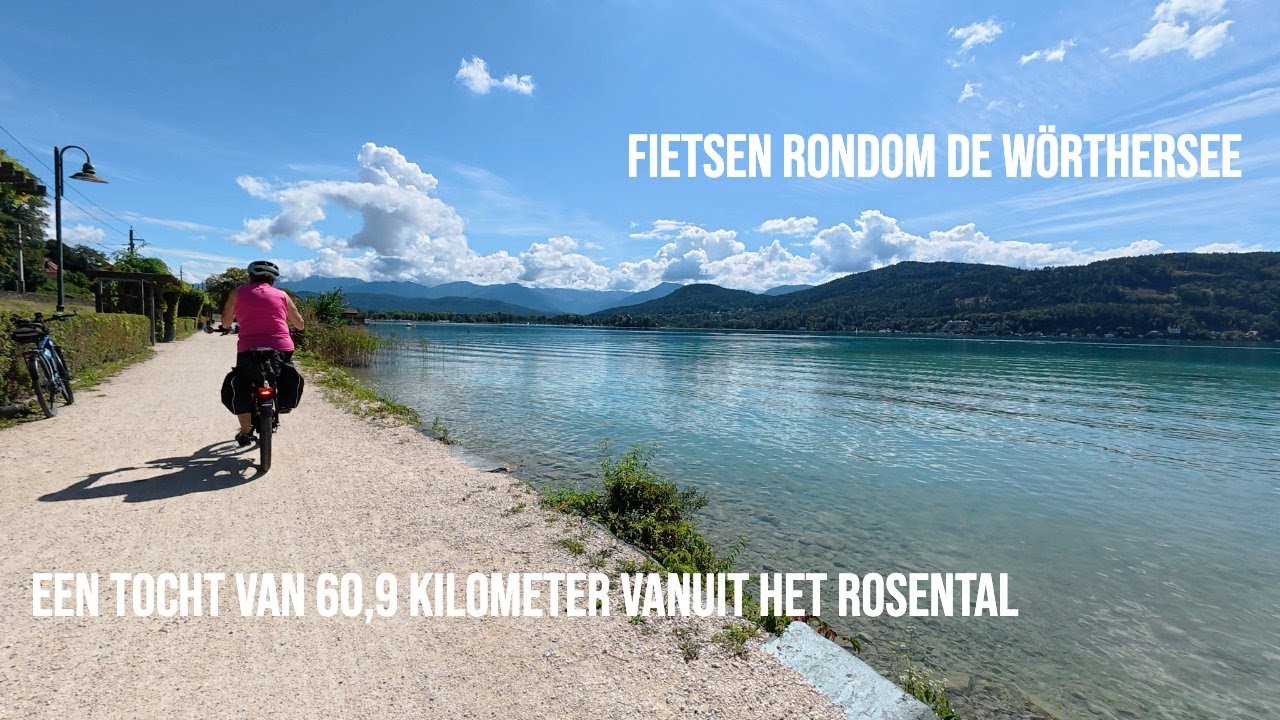 #005 E-bike tour rondje om de Wörthersee / Zomervakantie 2025 deel 3 (4K)