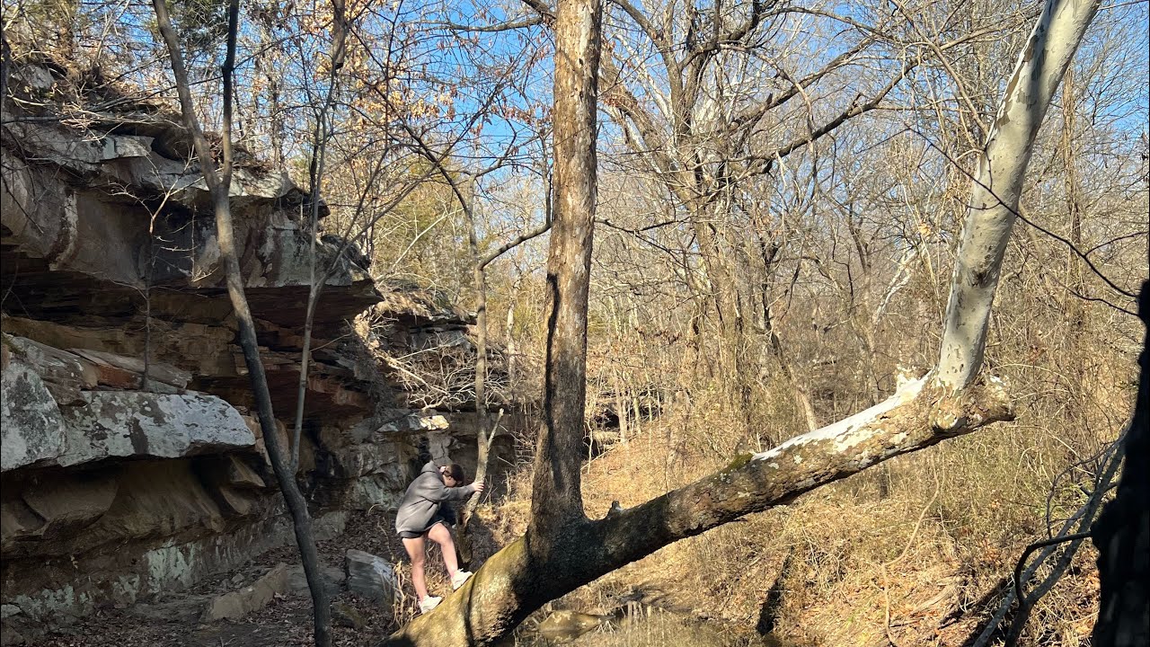 Claremore Lake Trail Hiking - February