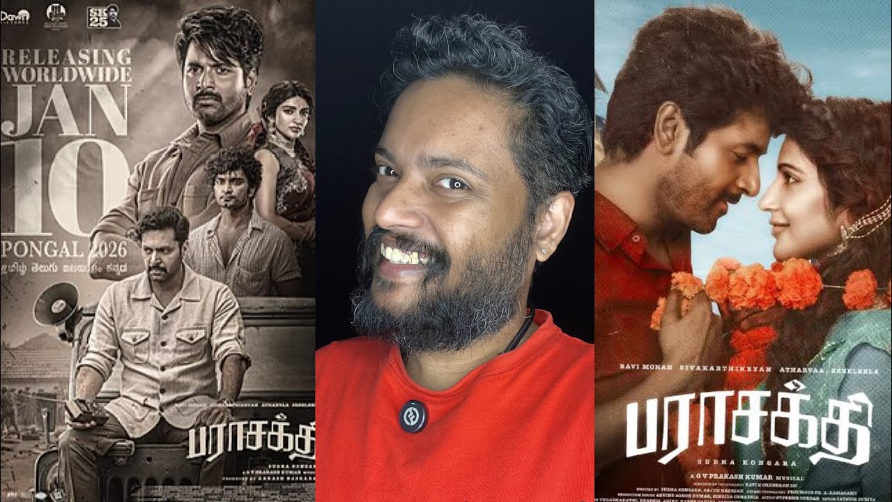 Parasakthi Sivakarthikeyan Ravi Mohan Atharvaa Sreeleela Sudha Kongara G V Prakash