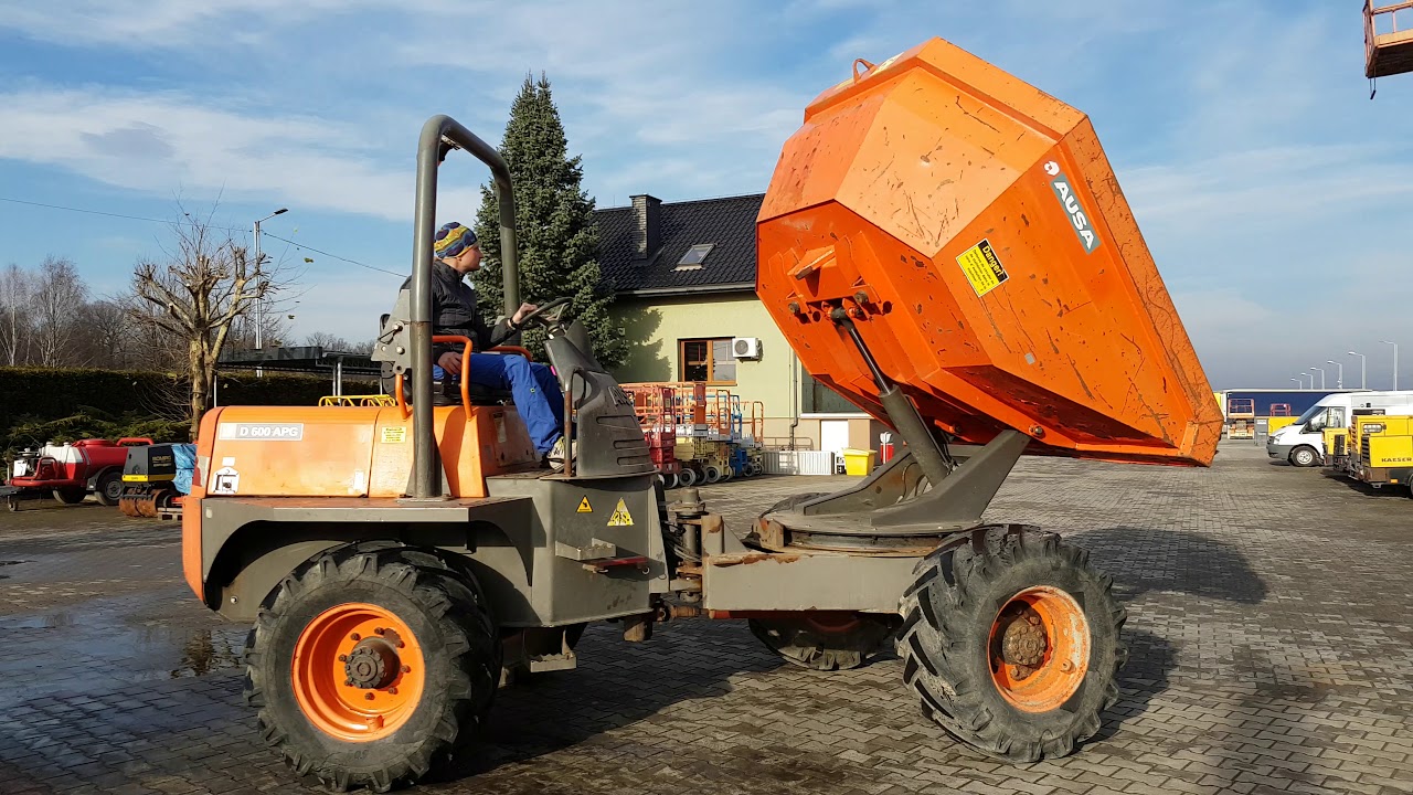 Wozidło AUSA D 600 APG Rok 2009 - 4K - UHD