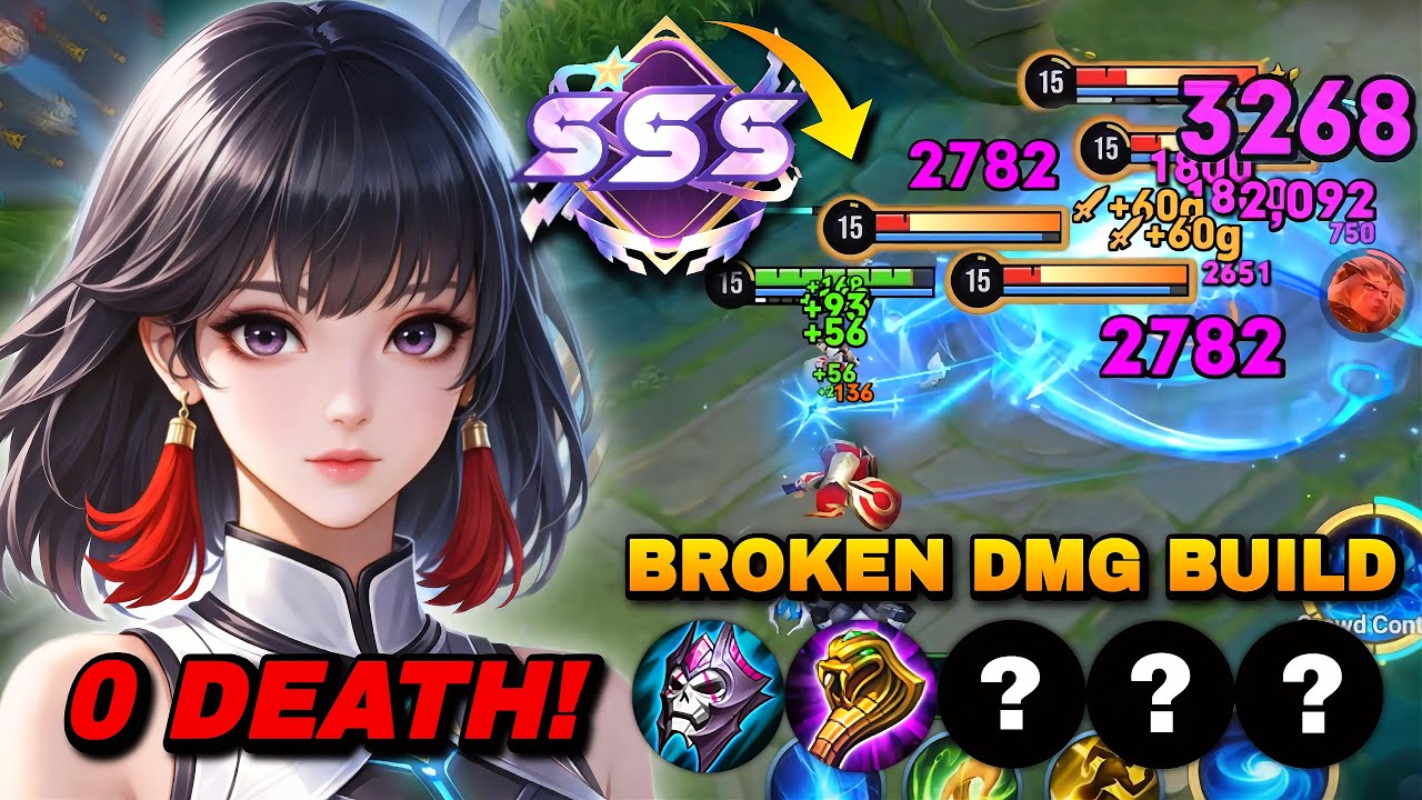 0 DEATH! TOP 1 FLOWBORN MAGE NEW BROKEN DAMAGE BUILD IN SOLO RANK! | HONOR OF KINGS