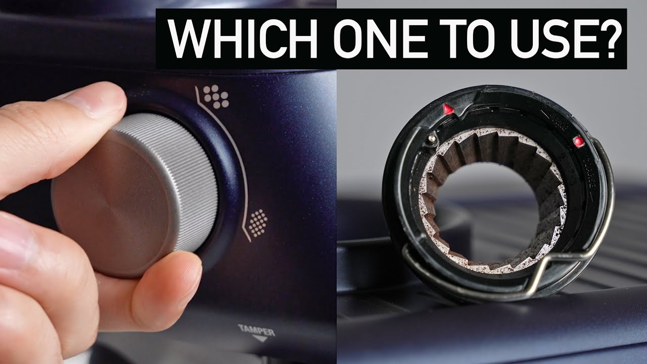 Upper Burr vs Outer Dial Grind Setting | Breville Barista