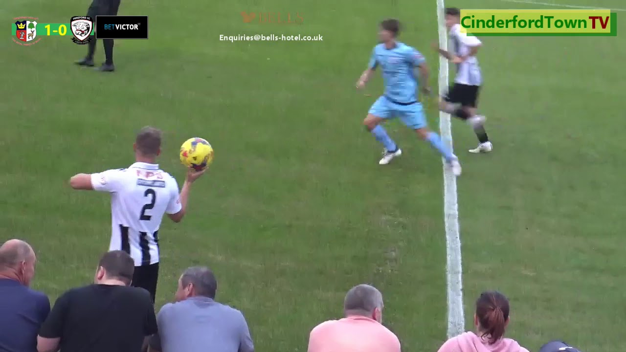 Cinderford Town v Hereford FC pre season friendly  8th July 2019