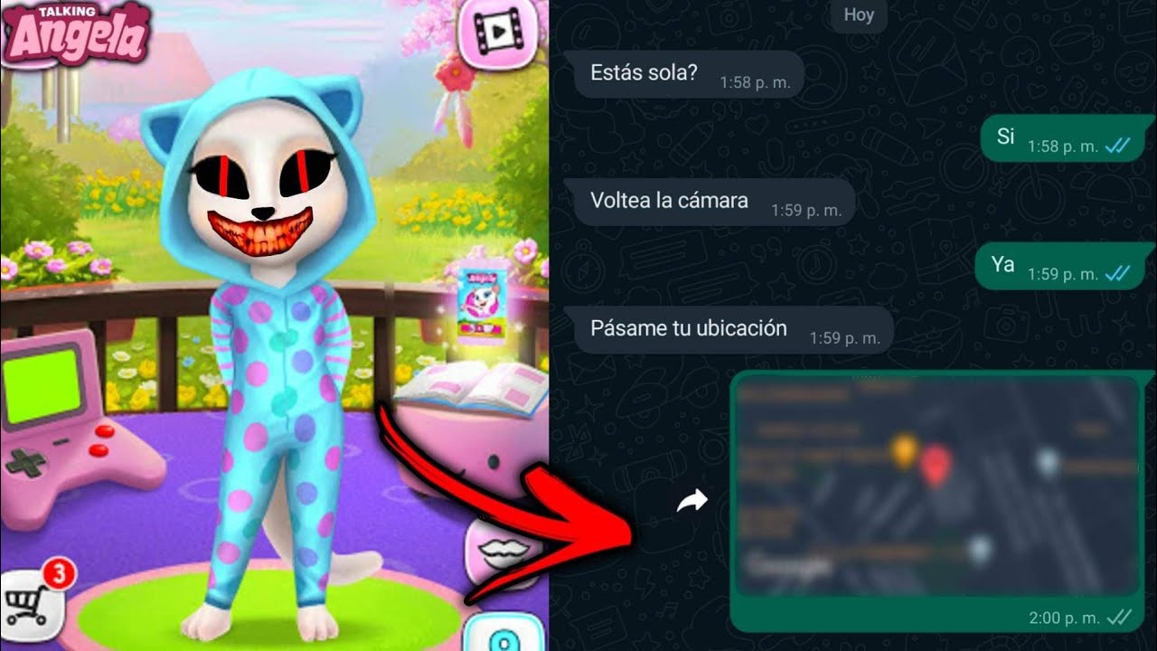 *TALKING ANGELA* SE QUIERE LLEVAR A MI *HIJA* 😱 HABLAMOS CON ELLA Y LO QUE DIJO ES TERRORIFICO