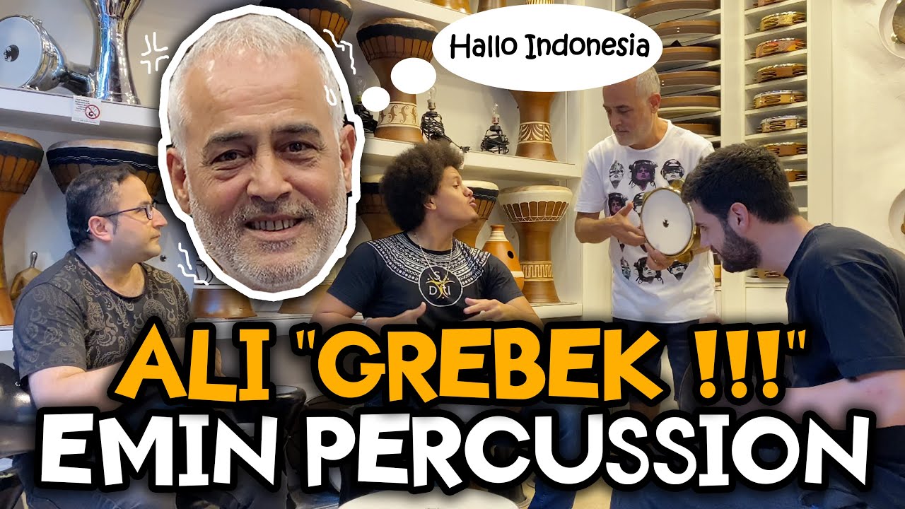 JAMMING DARBUKA LANGSUNG DI EMIN PERCUSSION!! Bersama ownernya! TURKEY I Trip report