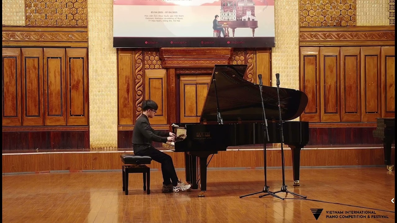 2nd prize/ Open D - Vietnam International Piano Competition & Festival (VIPCF) 2025