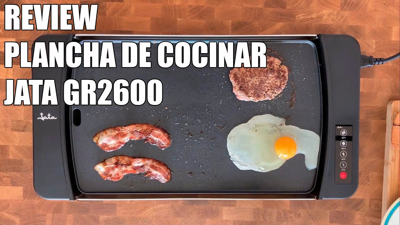 Review Jata GR2600 - Nueva Plancha para Cocinar