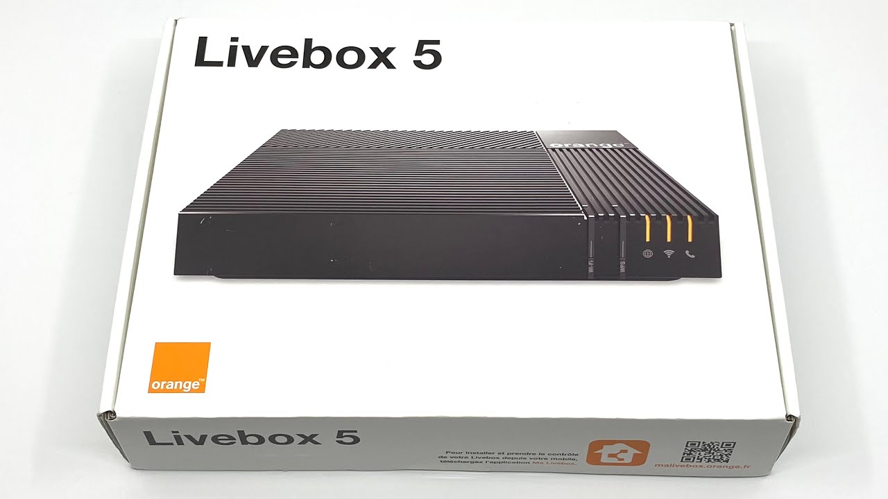 Orange Livebox 5 Unboxing