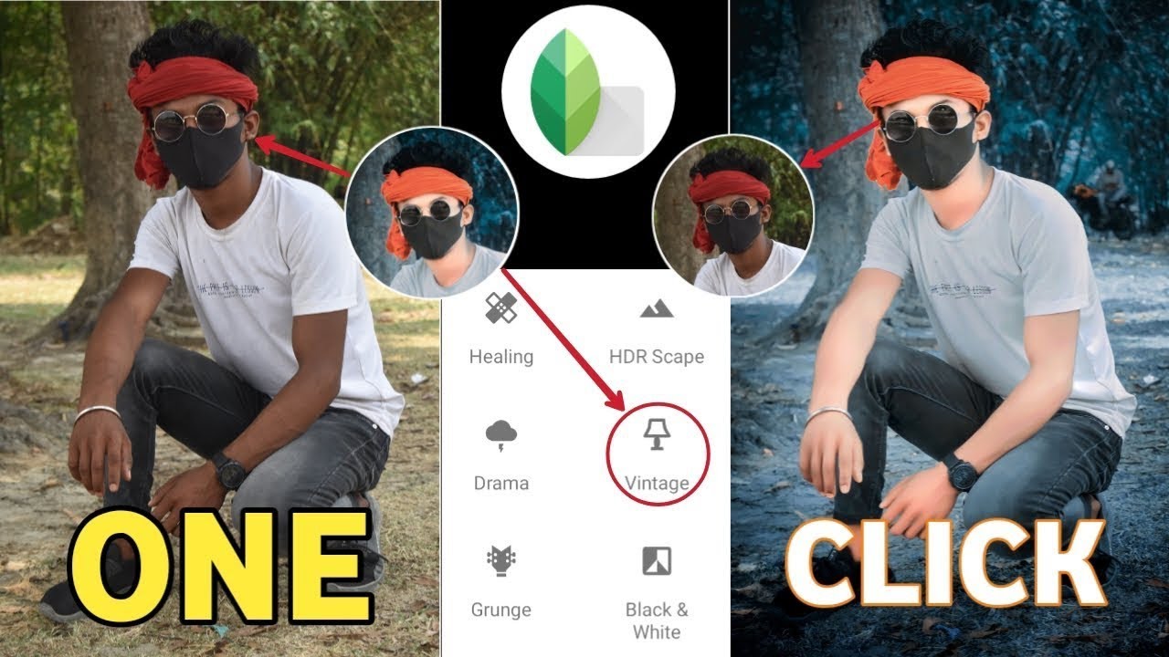 Snapseed Se HDR Face Smooth Photo Editing || Autodesk HDR Face Smooth + Gora photo Editing new Tric