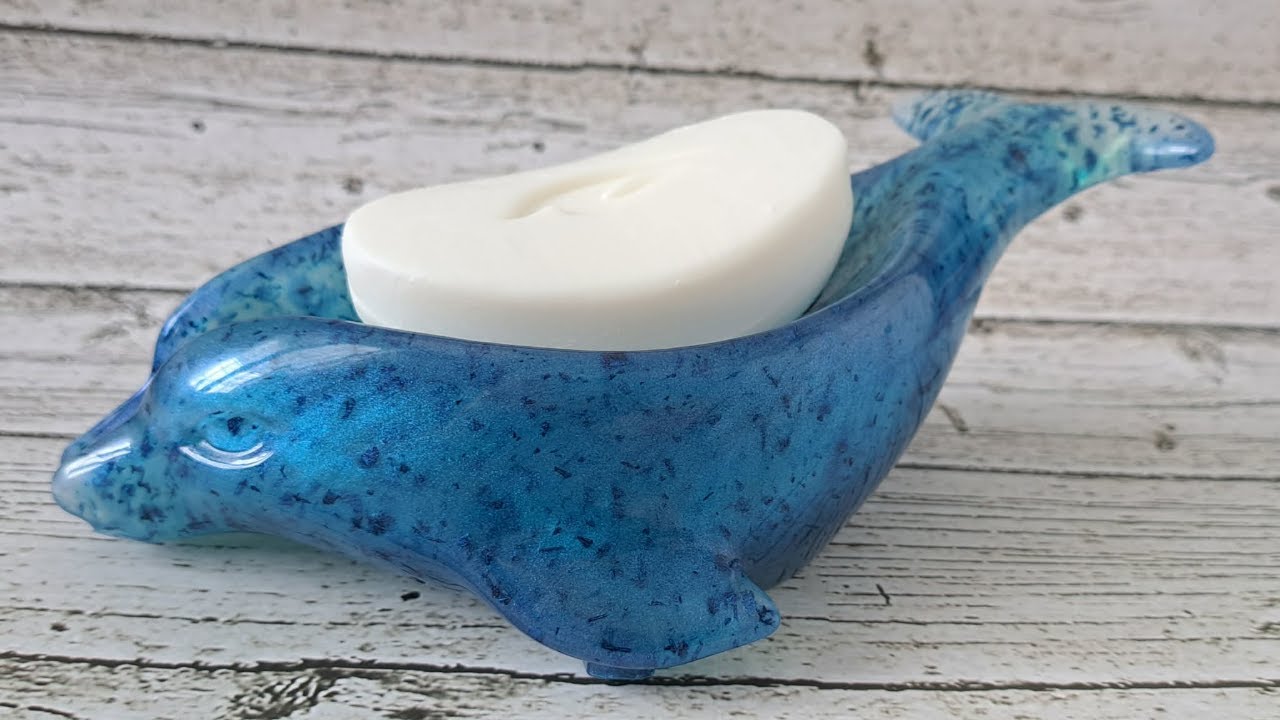 #13 Dolphin Soap Holder