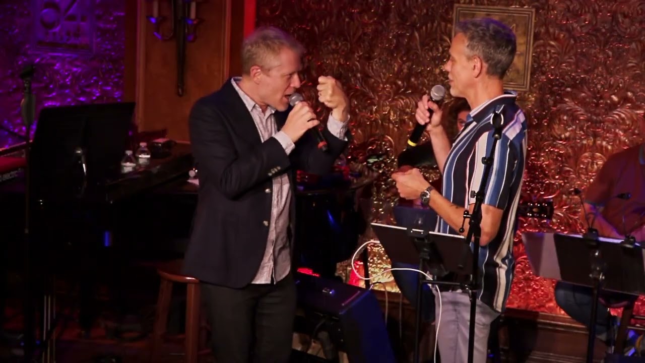 Adam Pascal and Anthony Rapp sing 