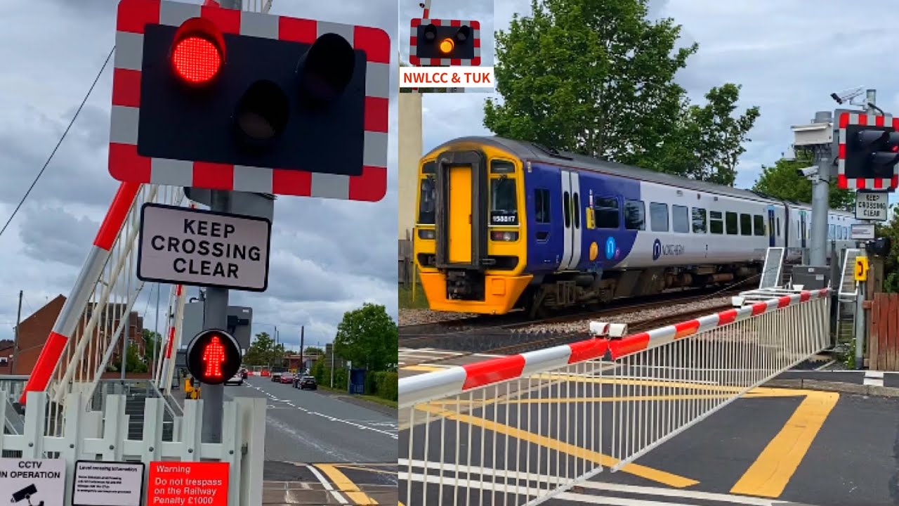 Blyth Bebside Level Crossing, Northumberland