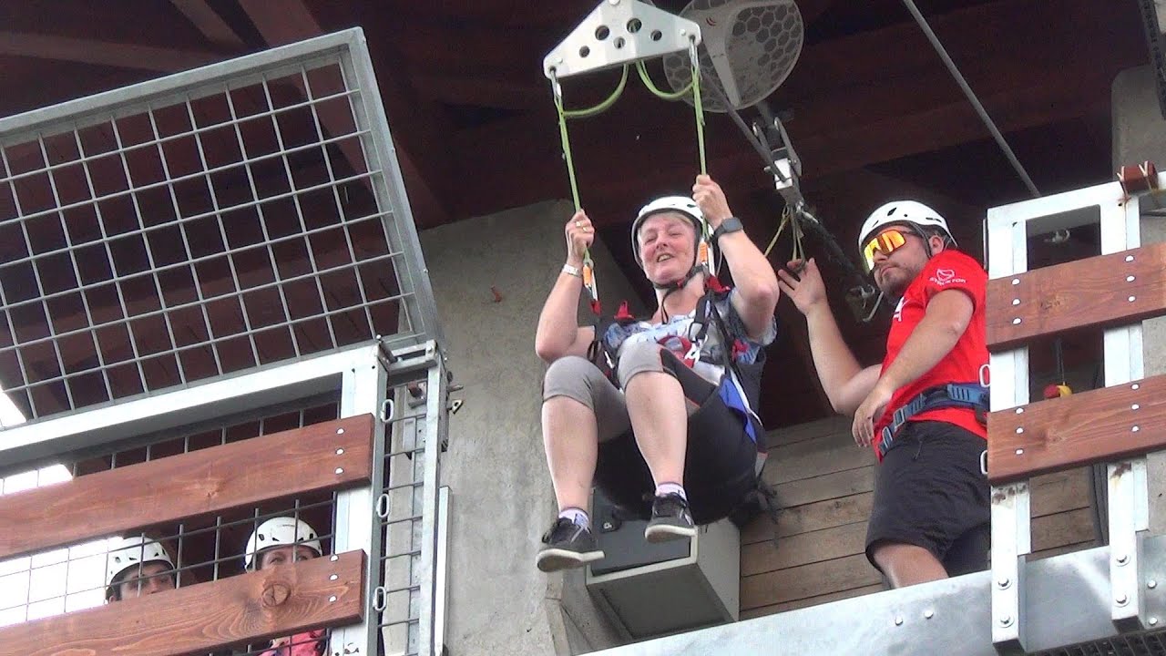 Zipline Klíny, Krušné hory 2022