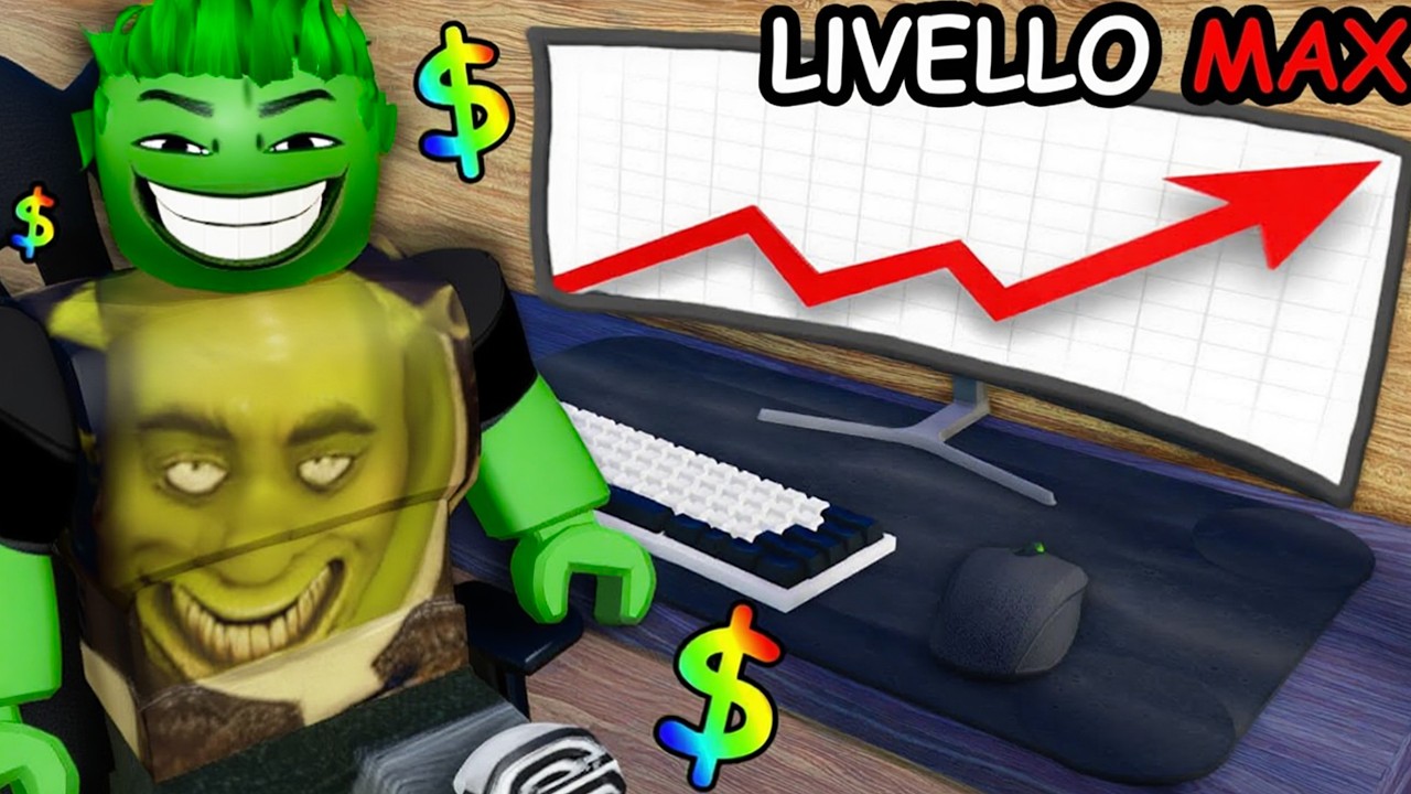 Sono DIVENTATO uno YOUTUBER FAMOSO su ROBLOX!🎮😎