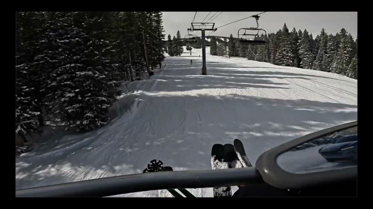 Beaver Run Superchair lift at Breckenridge, 16 Feb 2025