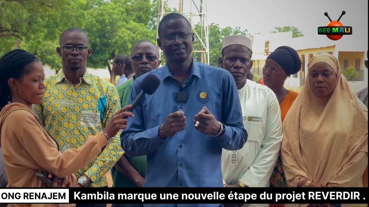 🌱 REVERDIR Bamako – KambilaReboisement au CSCOM et à l’école publique  par l’ONG #RENAJEM.