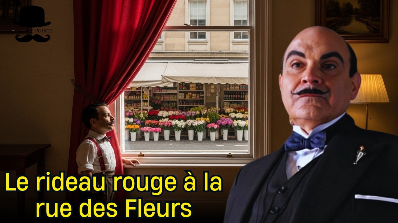 Le rideau rouge à la rue des Fleurs Mystère d'Hercule Poirot