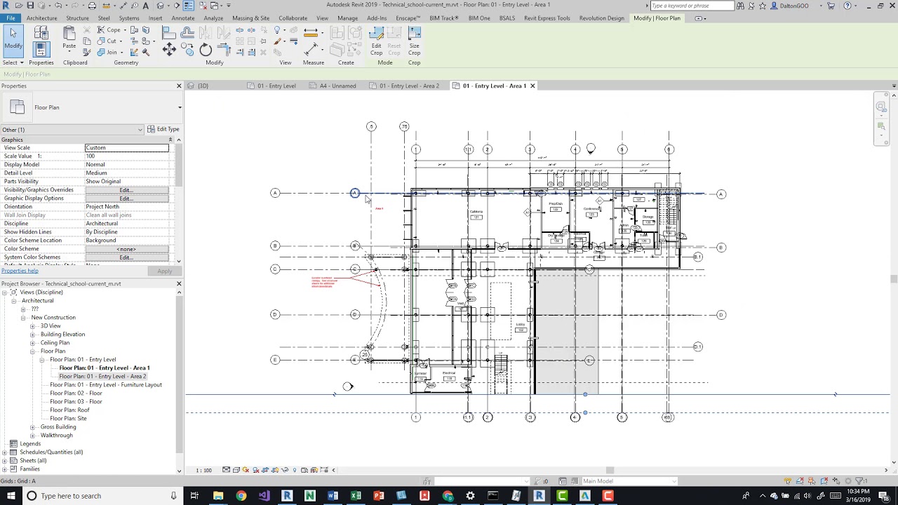 Revit Matchlines