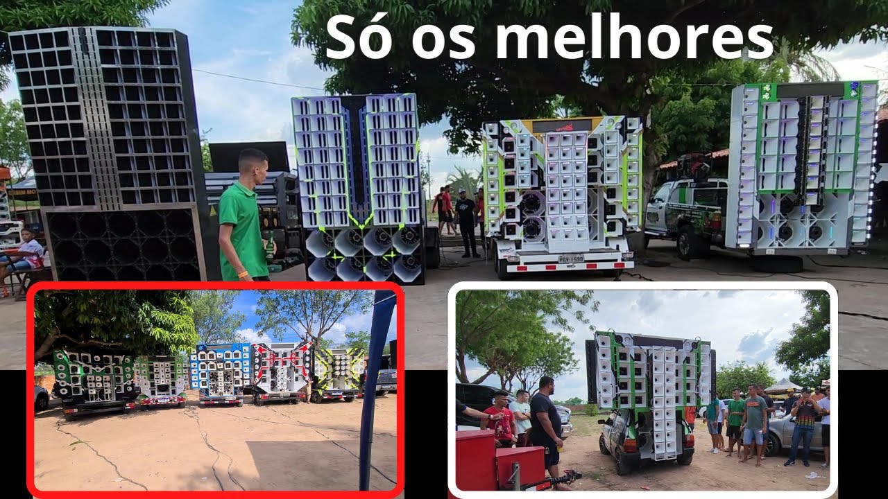 a emoção de um evento de som automotivo de perto é assim - cada som mais forte que o outro
