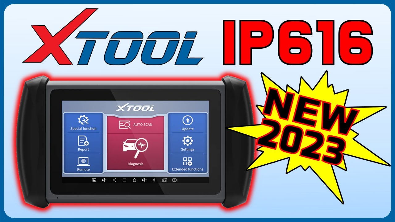 XTOOL IP616 Review.  OBDII Diagnostic Scan Tool. New in late 2022.
