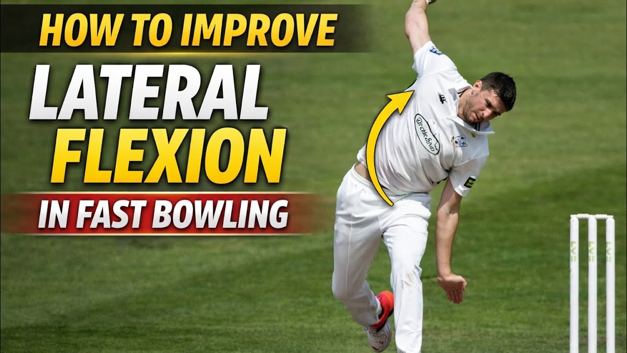 The Biggest Mistake in Fast Bowling - Lateral Flexion