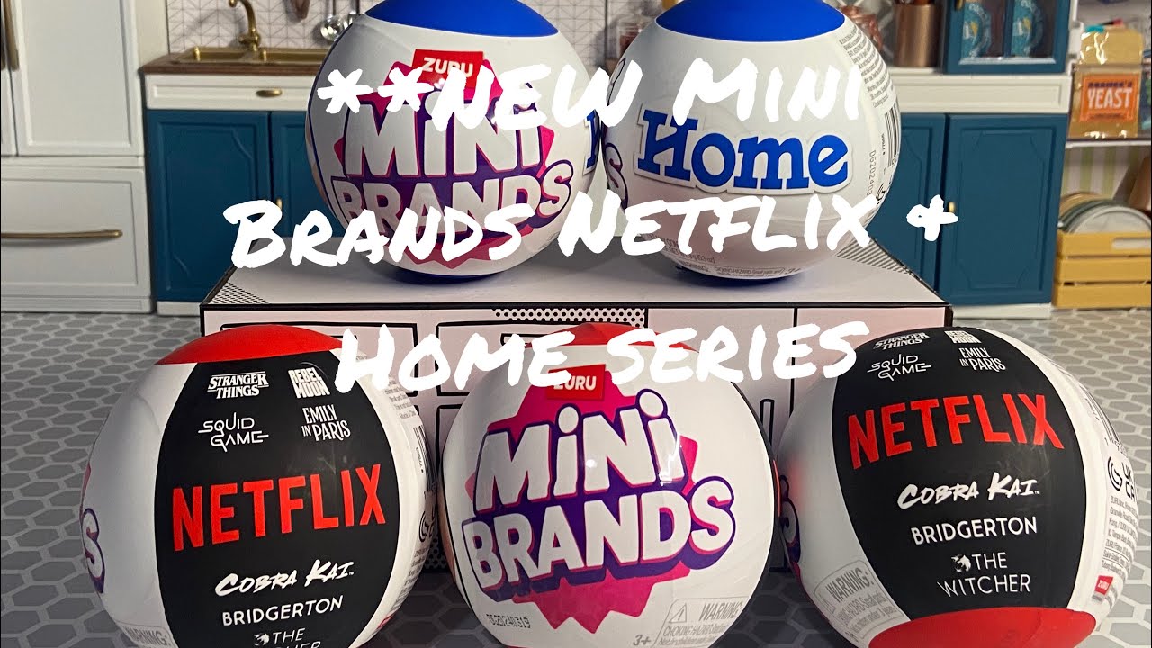 **NEW Mini Brands Netflix and Home series!! 🤭
