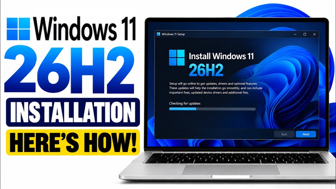 Windows 11 26H2 INSTALLATION on Your Old PC?! &mdash;HERE&rsquo;S HOW!