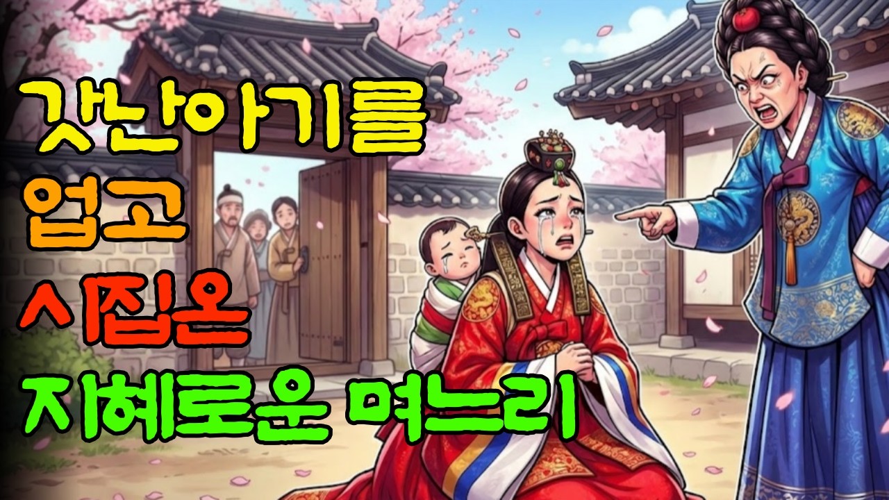 부모를 여의고 홀로 남을 젖먹이 남동생을 업고 시집을 간 지혜로운 누이ㅣ야담 ㅣ 민담 ㅣ 옛날이야기 ㅣ 야담요지경 ㅣ