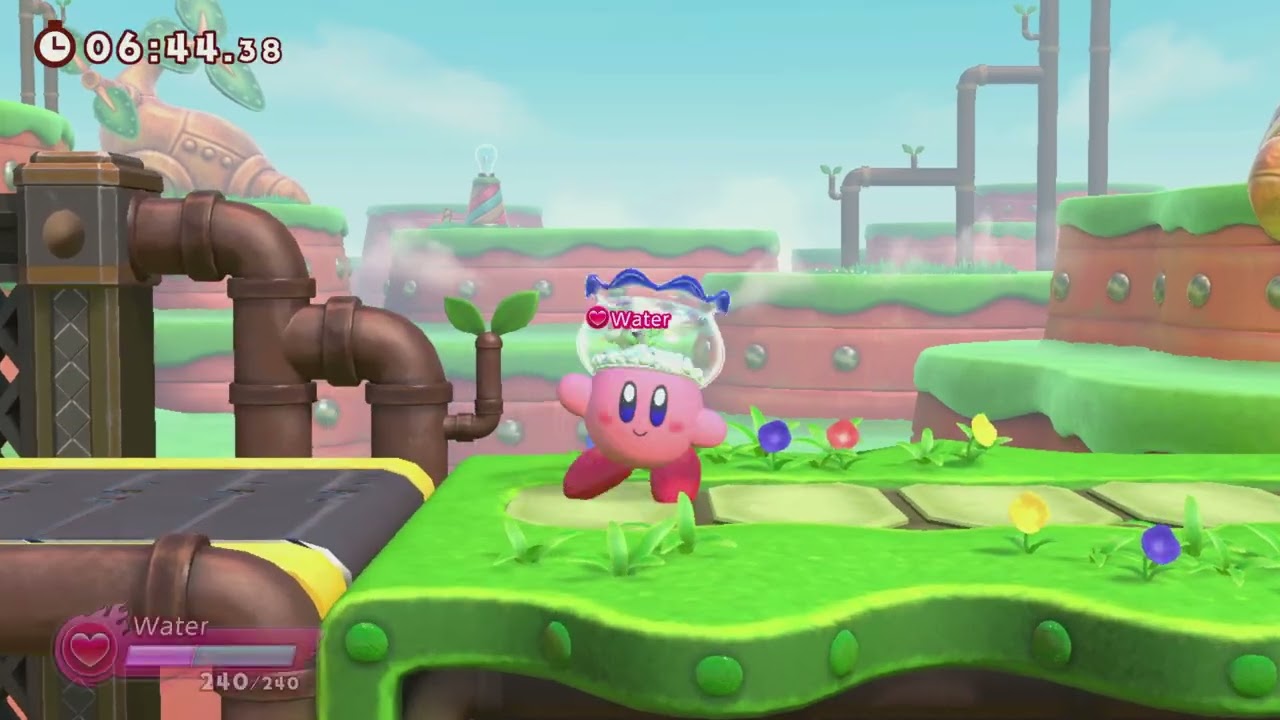 Kirby Fighters 2 - 100% - Single-Handed Mode - Hard - Water