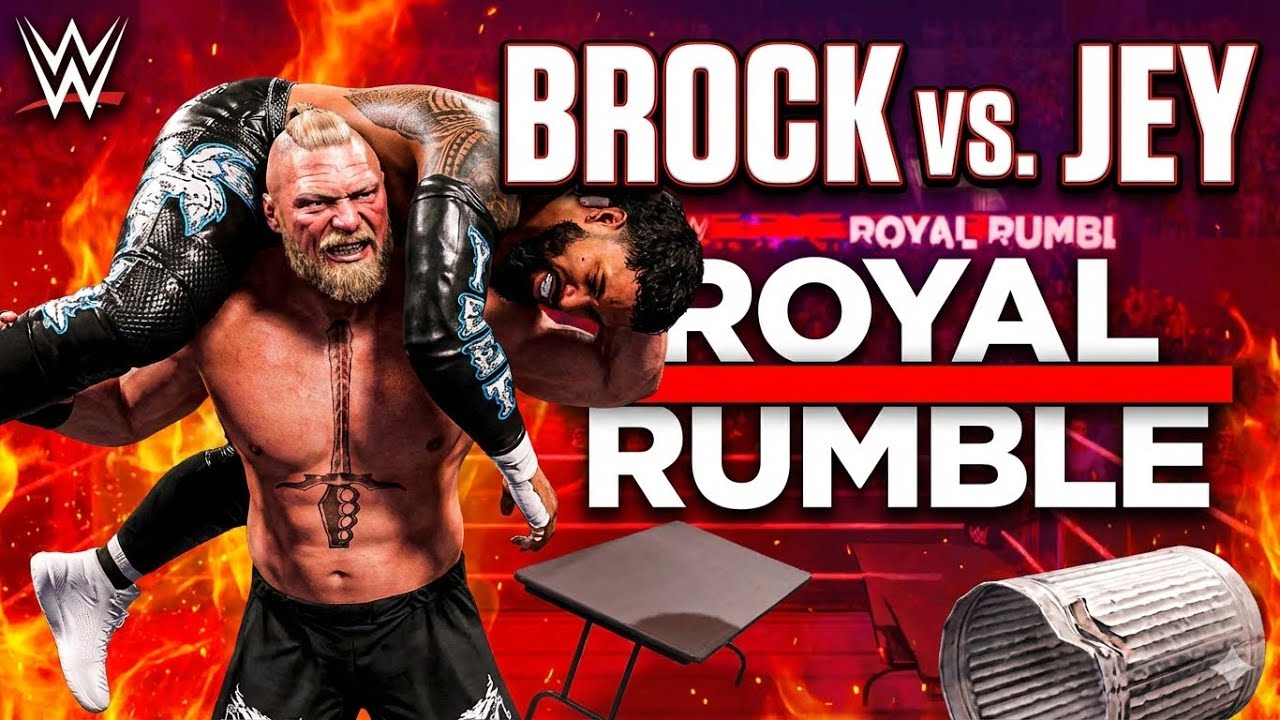 Brock lesner VS Jay Uso WWE 2K25_ Gameplay 
