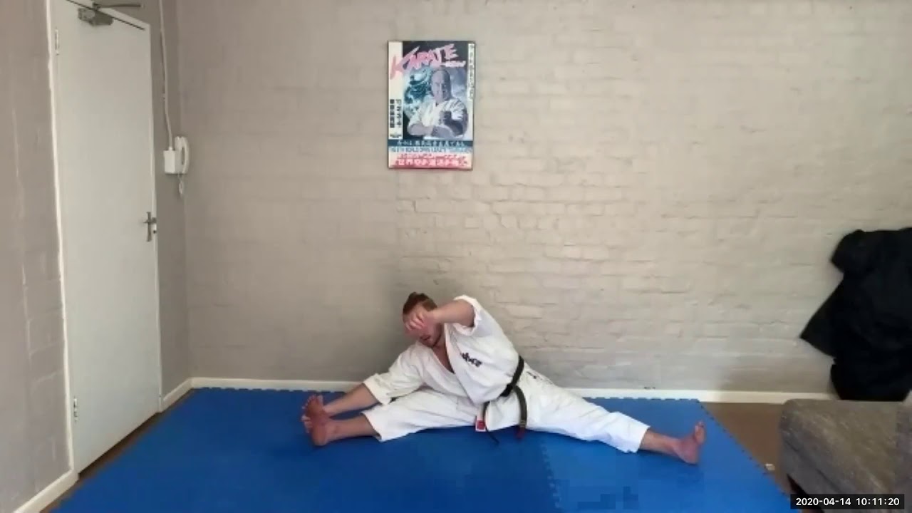 Hennie Bosman School of Karate | Zoom Beginners Class 14.04.2020 | Shihan Hennie