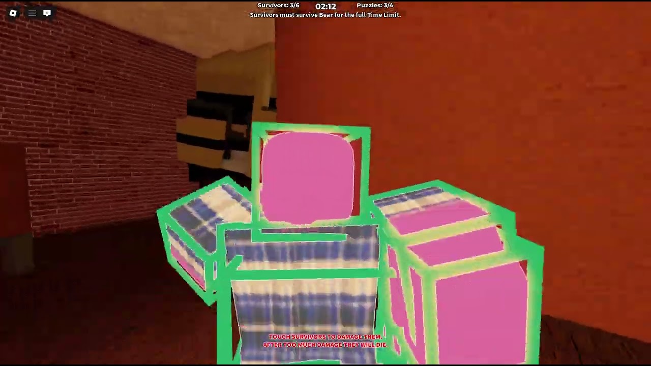 Roblox Bear (Alpha) Tears Before Bedtime Skin Showcase and Gameplay (Monochrome Mastery)