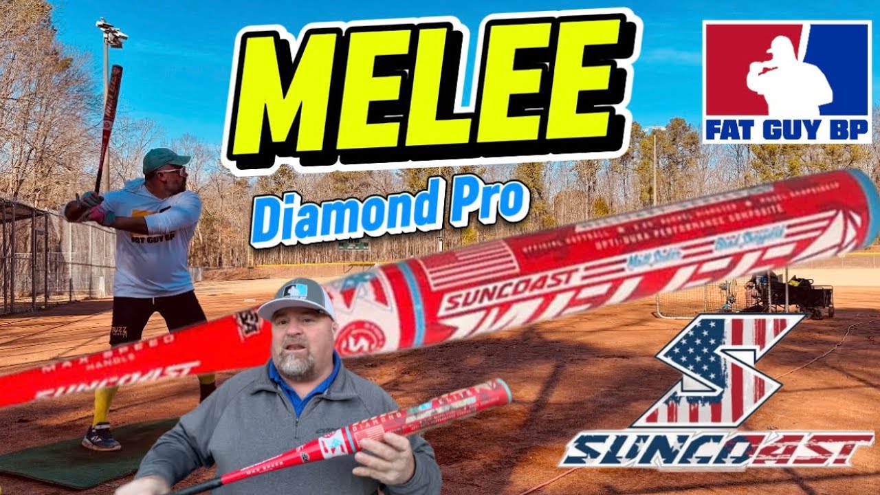 Обзор бейсбольной биты Suncoast Melee Diamond Pro Senior для софтбола