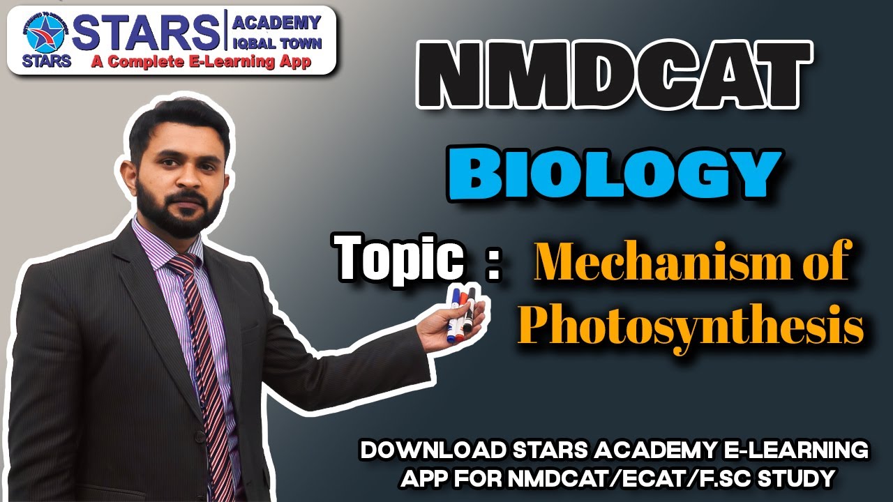 NMDCAT FSc Biology | Mechanism of Photosynthesis | 𝐍𝐌𝐃𝐂𝐀𝐓 Biology | Stars Academy Lahore