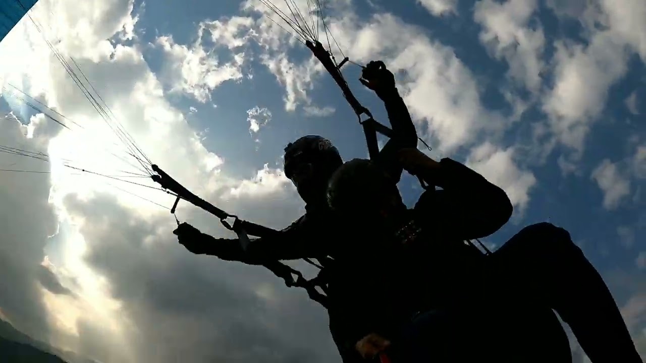 Acro paragliding in Sikkim