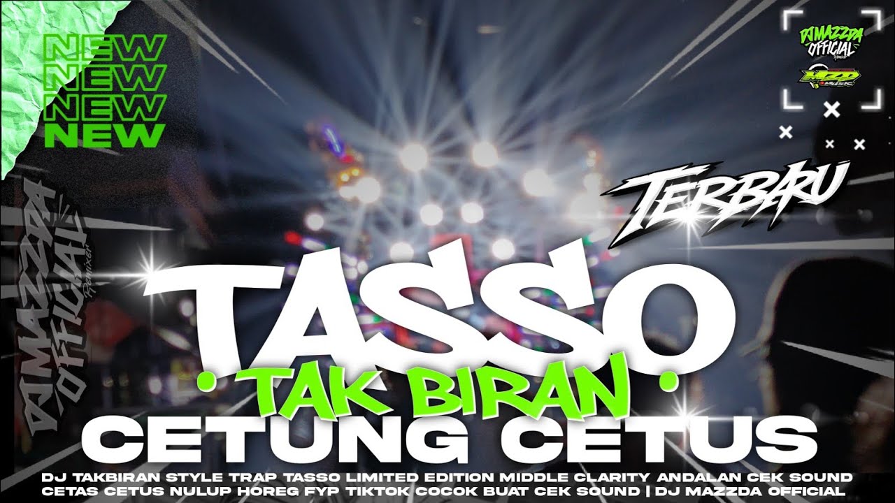 DJ GEMA TAKBIR MIDDLE TASSO | CETUNG CETUNG | DJ MAZZDA OFFICIAL 