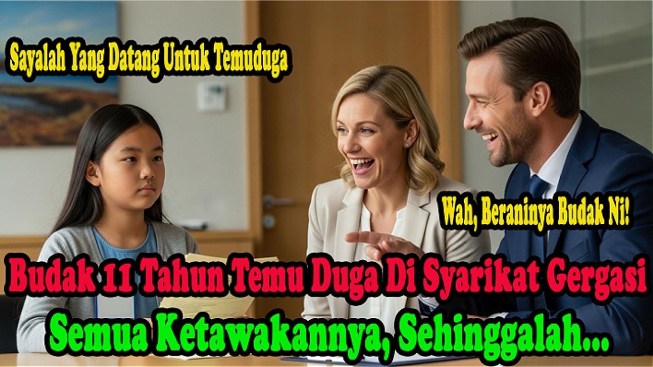 Diketawakan Semua, Gadis 11 Tahun Ini Buat Ceo Gergasi Tek As Terdiam Selepas Pembentangannya.