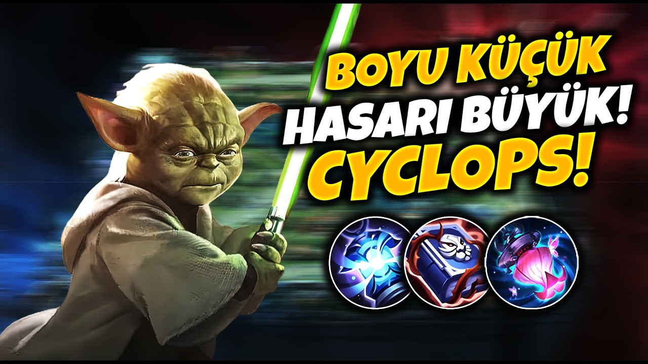CYCLOPS TEHLİKE DİYORUM NİYE İNANMIYORSUN?  | MOBILE LEGENDS