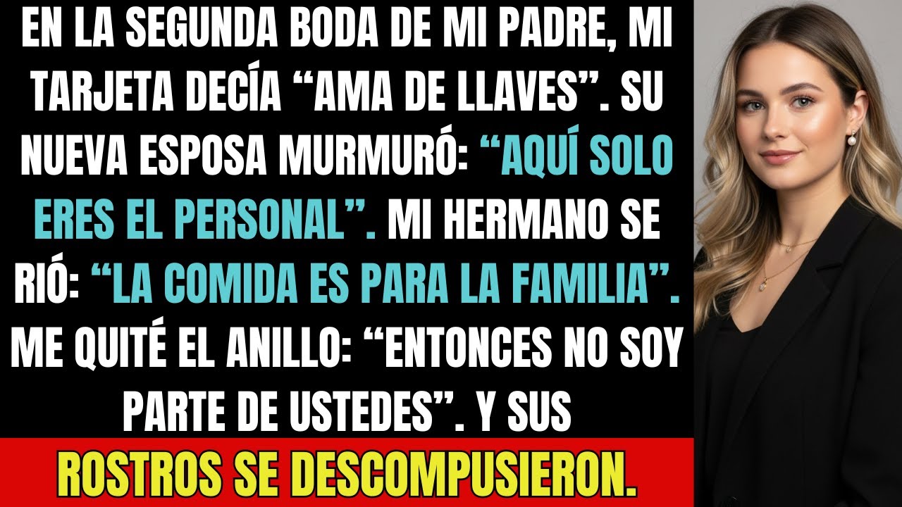 Mi padre me llamó sirvienta… sin saber que yo poseía el 40% de su imperio