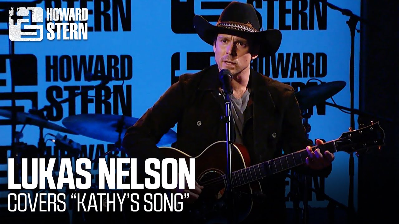 Lukas Nelson Covers Simon & Garfunkel’s “Kathy’s Song” Live on the Stern Show
