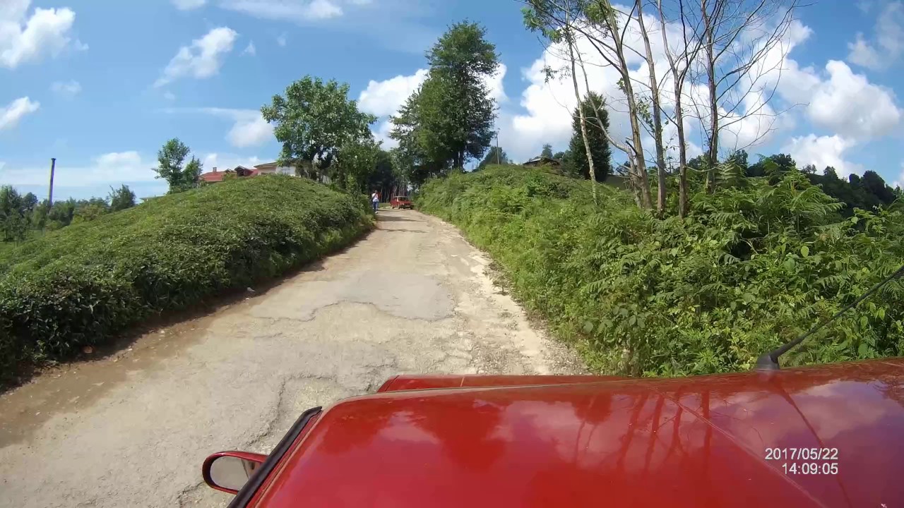 Kalkandere Sapağından Kalecik Çay  Fabrikasına Çıkış 2017.06.22 (Kalecik Köyü)