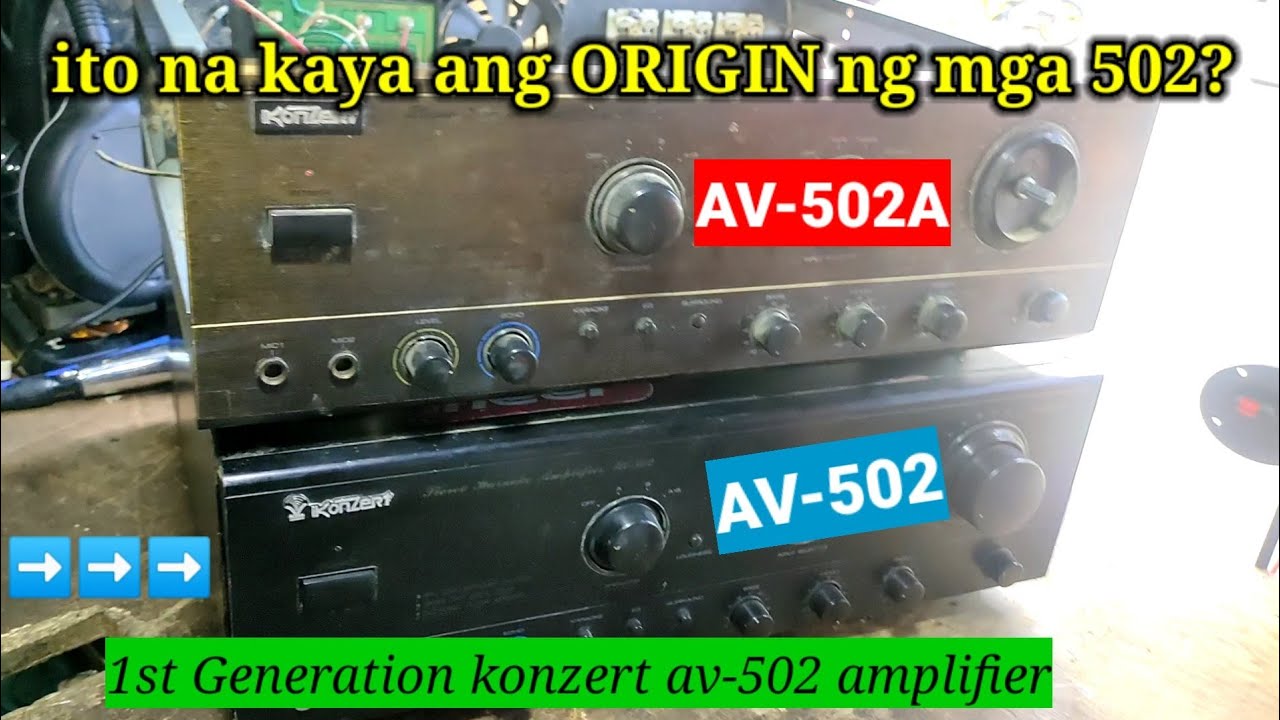 RESTORATION || 1ST GENERATION  KONZERT AV-502