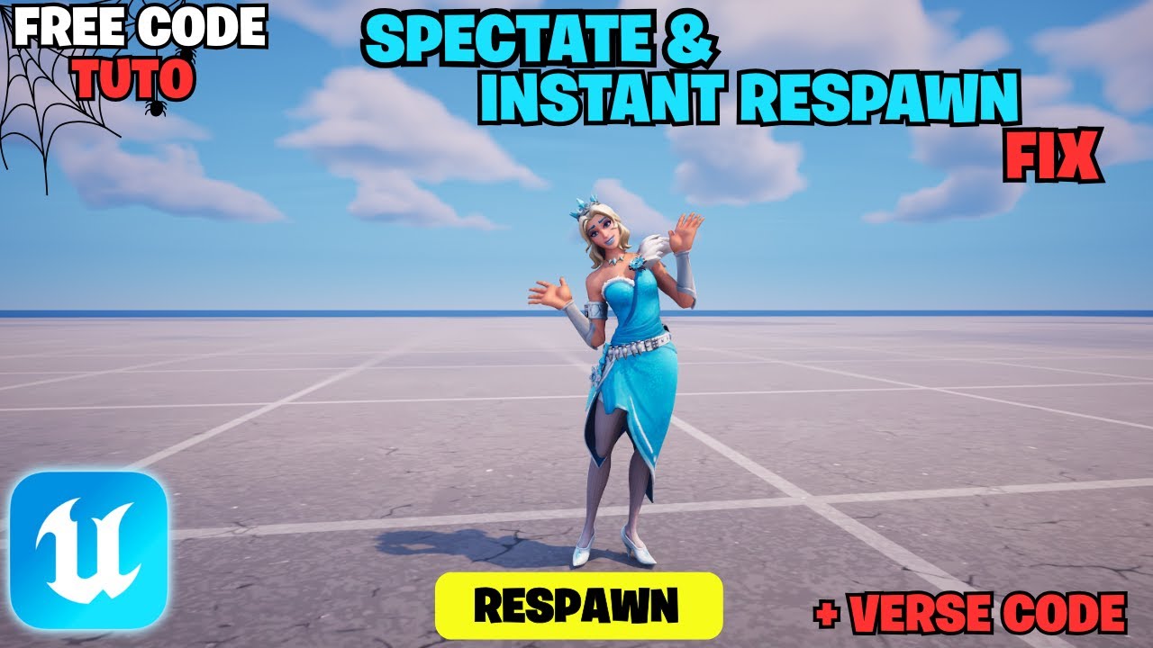 [FIX⚒️] HOW TO MAKE A SPECTATE MODE + INSTANT RESPAWN IN UEFN
