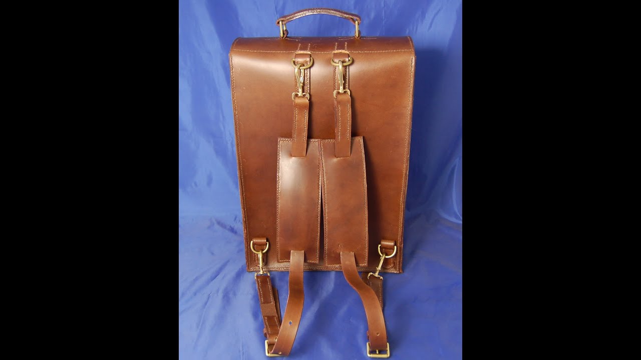 Hand Sewn Leather Backpack
