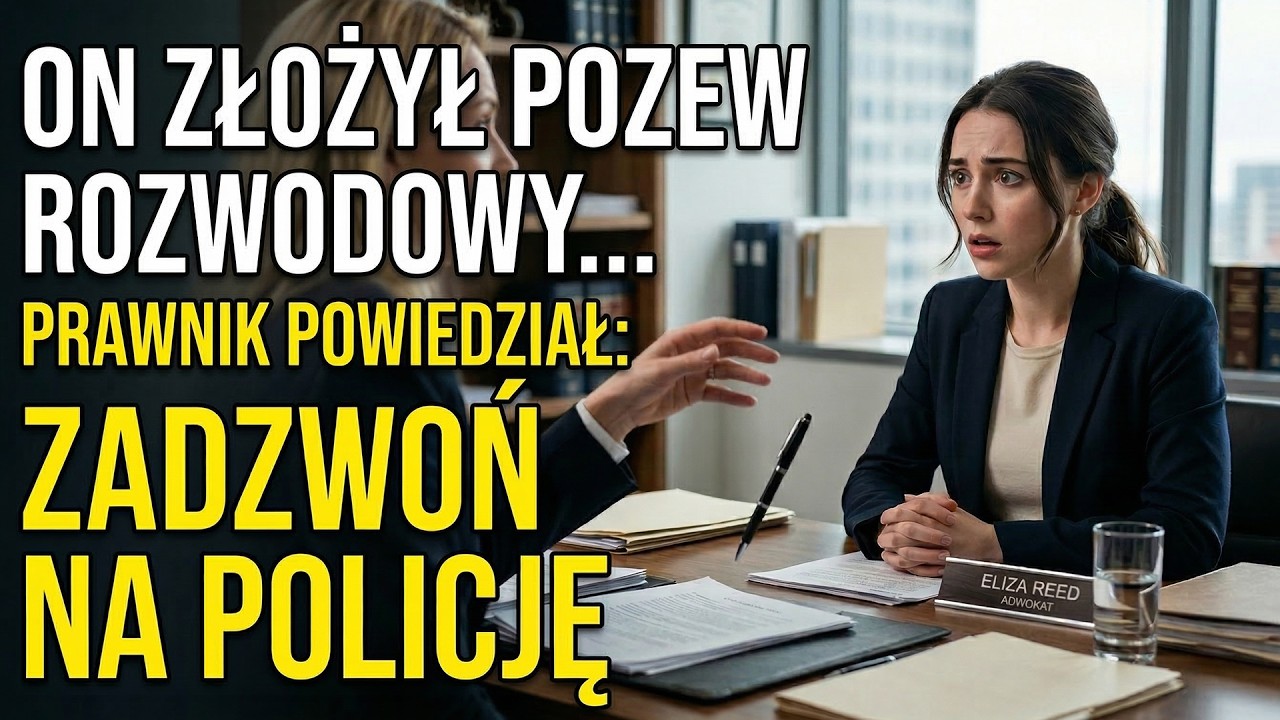 Mój mąż z uśmiechem zażądał rozwodu. Potem spotkał mojego prawnika...